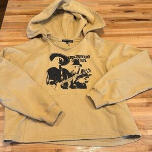 Head of State “Underground Spiritual” Sweatshirt Yellow XS NWT